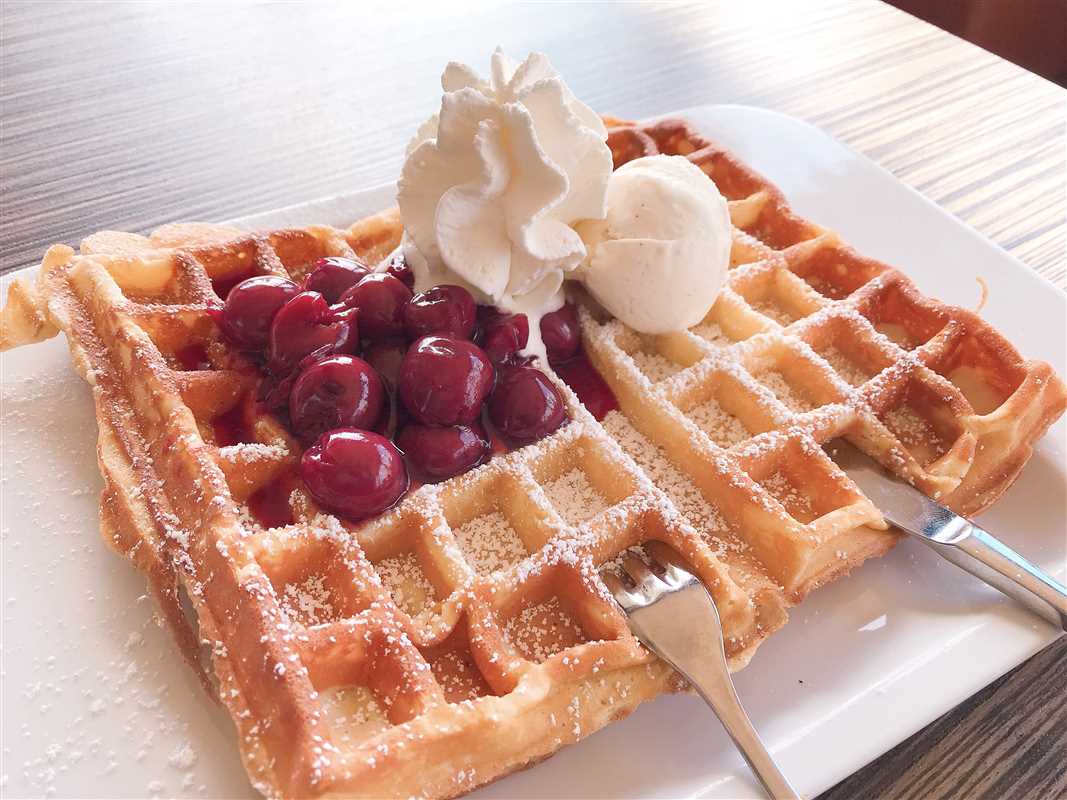 Es ist endlich wieder Waffelzeit.